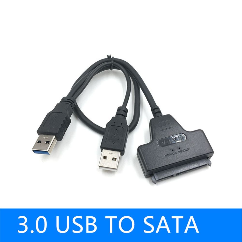 USB2.0/USB3.0 To HDD 7+15 Pins SATA 2.5 Inch Hard Drive Conv