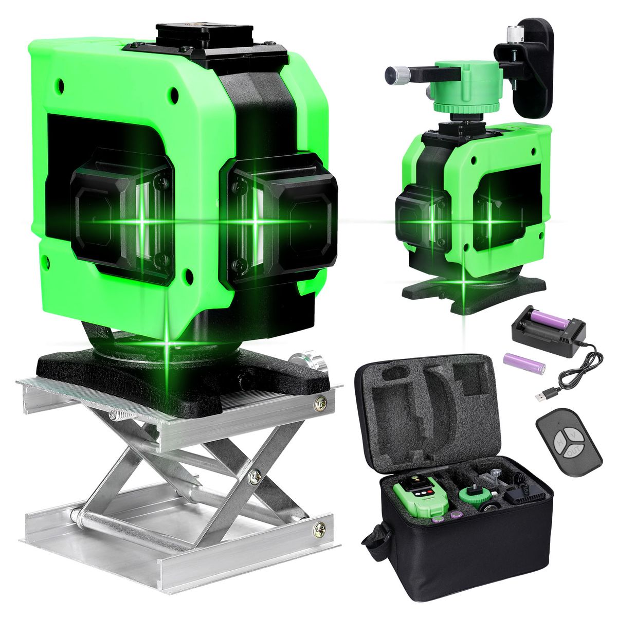 KKmoon Multifunctional 12 Lines Laser Level 3&deg;