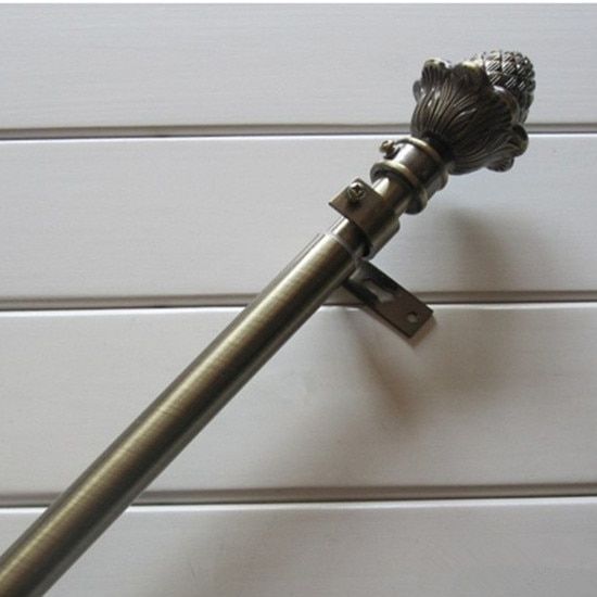 Belgium Tapestries Hanging Rod Telescopic Pole Curtain Pine