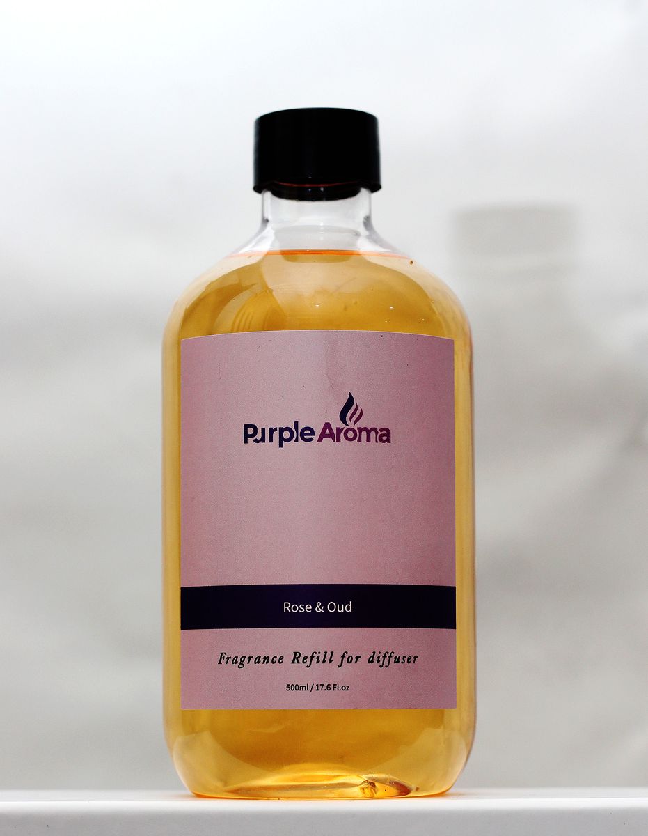 Reed Diffuser Fragrance Refill - Rose & Oud - 500ml