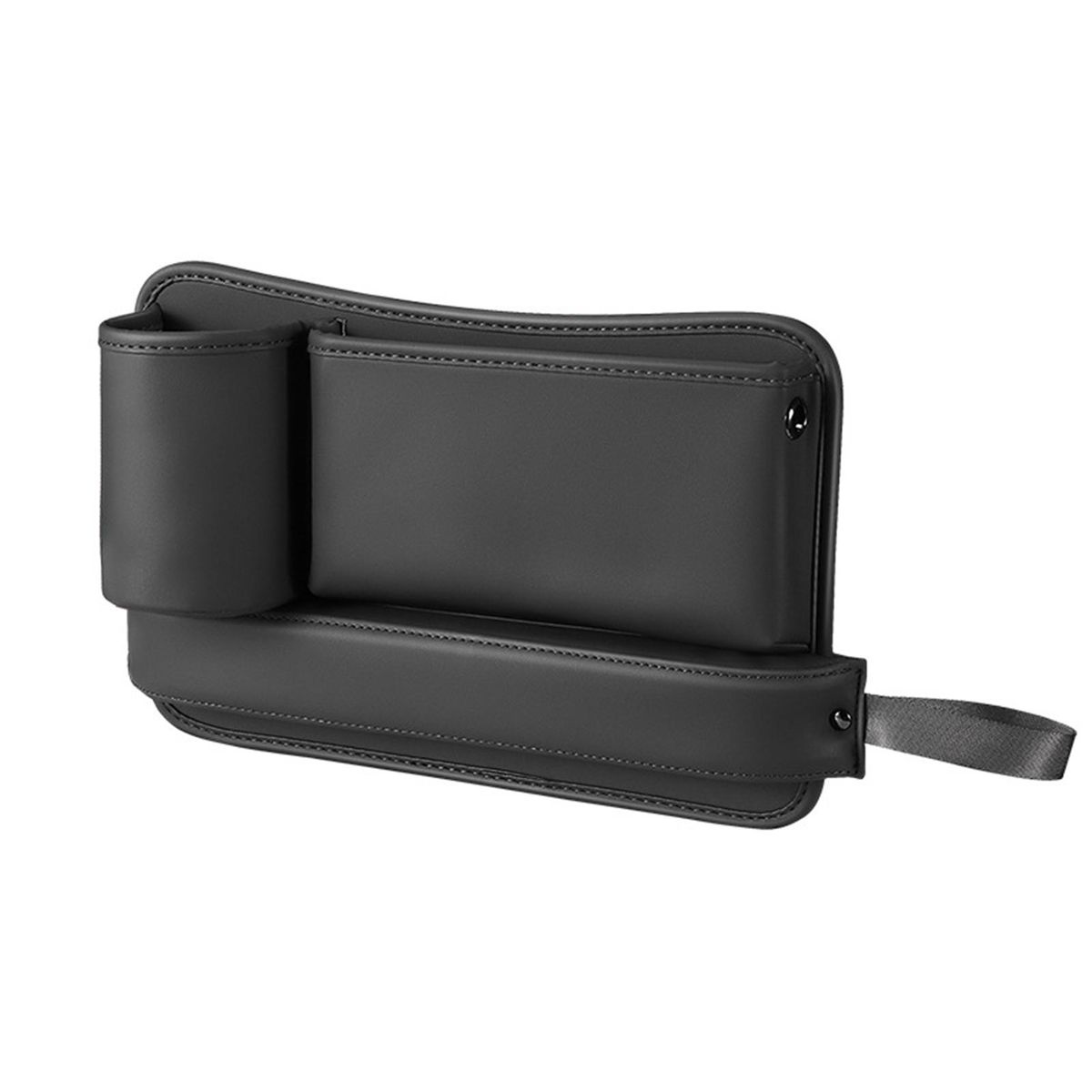 Car Seat Organizer Seat Gap Slit Pocket Seat Organizer Black