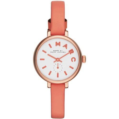 Sally MBM1355 Ladies Peach Leather Watch