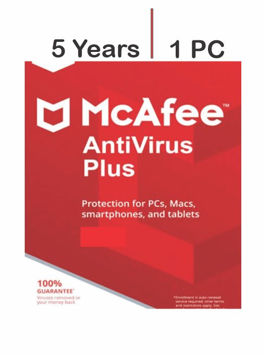 2024 Anti-Virus Plus Latest Version (1 PC) 5 Years