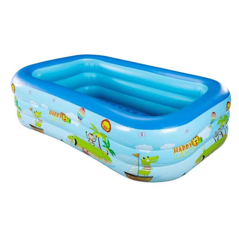 Inflatable Swimming Ring, Pattern: 1.5m Three Layer Pool