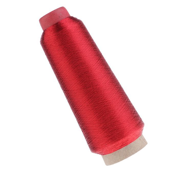 Metallic Machine Embroidery Threads For Computer Cross-stitch Red