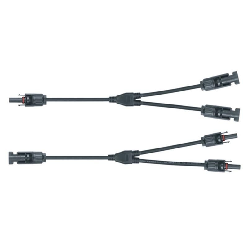 M/FF and F/MM Solar Connector DC1500V Y Branch Parallel Adap