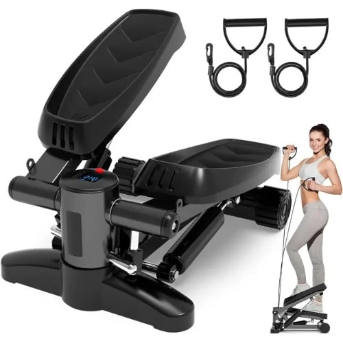 Top Grade Mini Fitness Stepper With Training Ropes