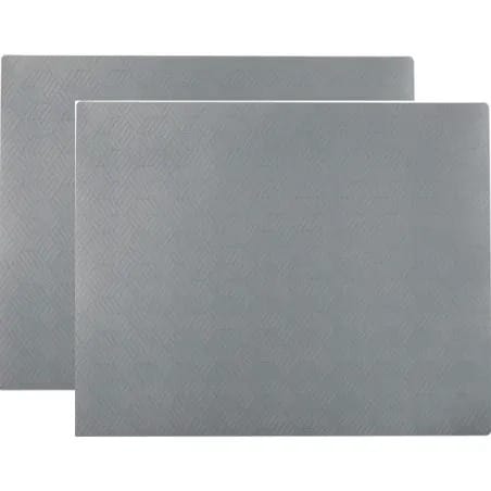 Slira Place Mat  -2-piece - 36x29 Cm -Grey