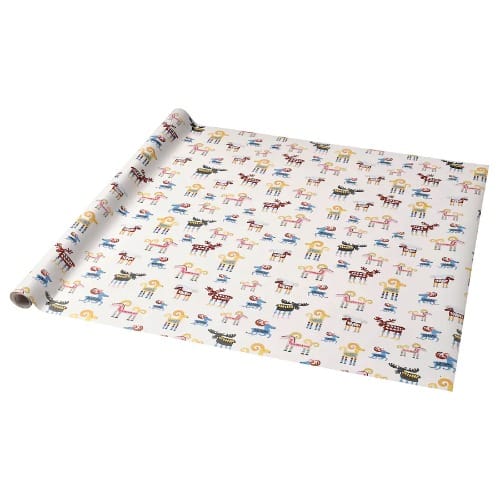 Vinterfint Gift Wrap Roll 3x0.7 M- Animal Pattern