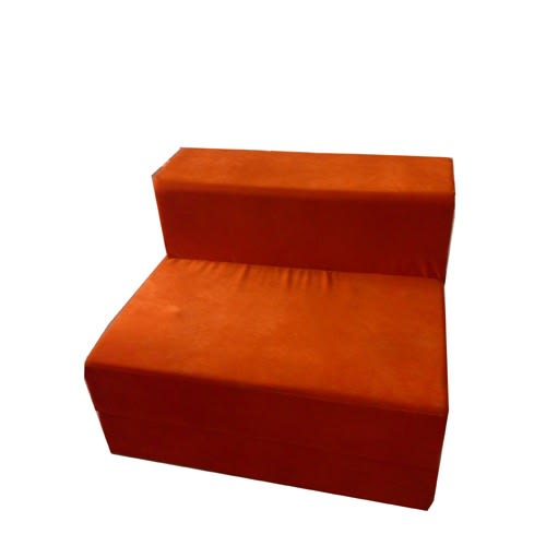 Sofa Bed Armless -72x40 Inches -  Orange