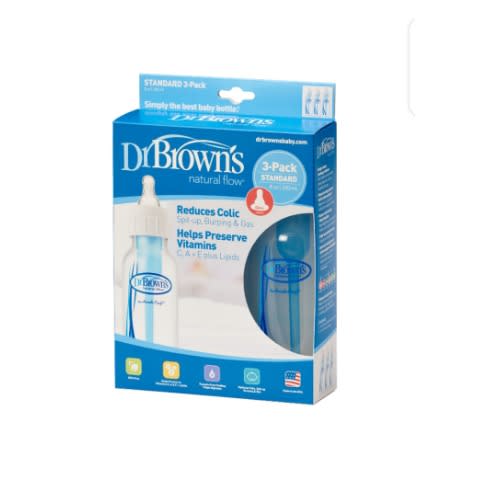 Standard 3 Pack Bottles - Clear