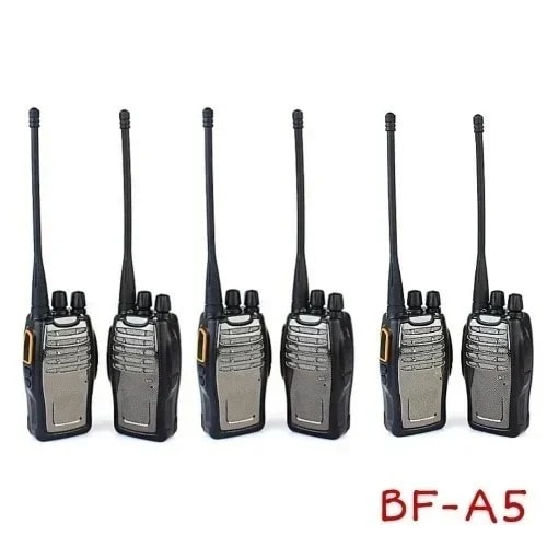 Baofeng Walkie Talkie 2way Radio - Bf-a5 - 5w - 400-470mhz - 6 Pieces
