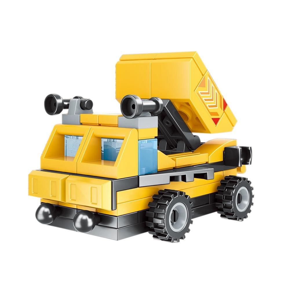 Vehicles,Transformation Engineering Building Blocks, Infrastructure, Crazy Building Blocks, Children's Puzzle, DIY Toys 802A