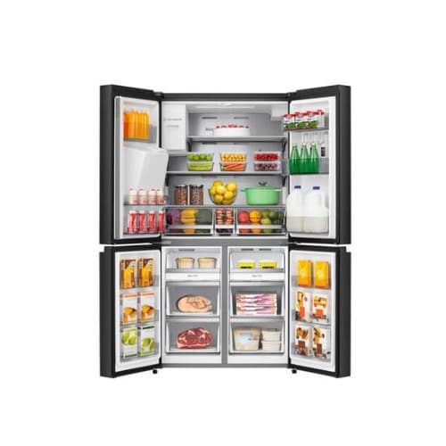 4 Doors Inverter - Water Dispenser - ice Maker Triple Cooling System Refrigerator - 522L