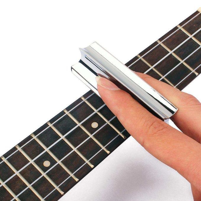 2Pcs Stainless Steel Lap Slide Bar Slider For   Electric Guitar Parts