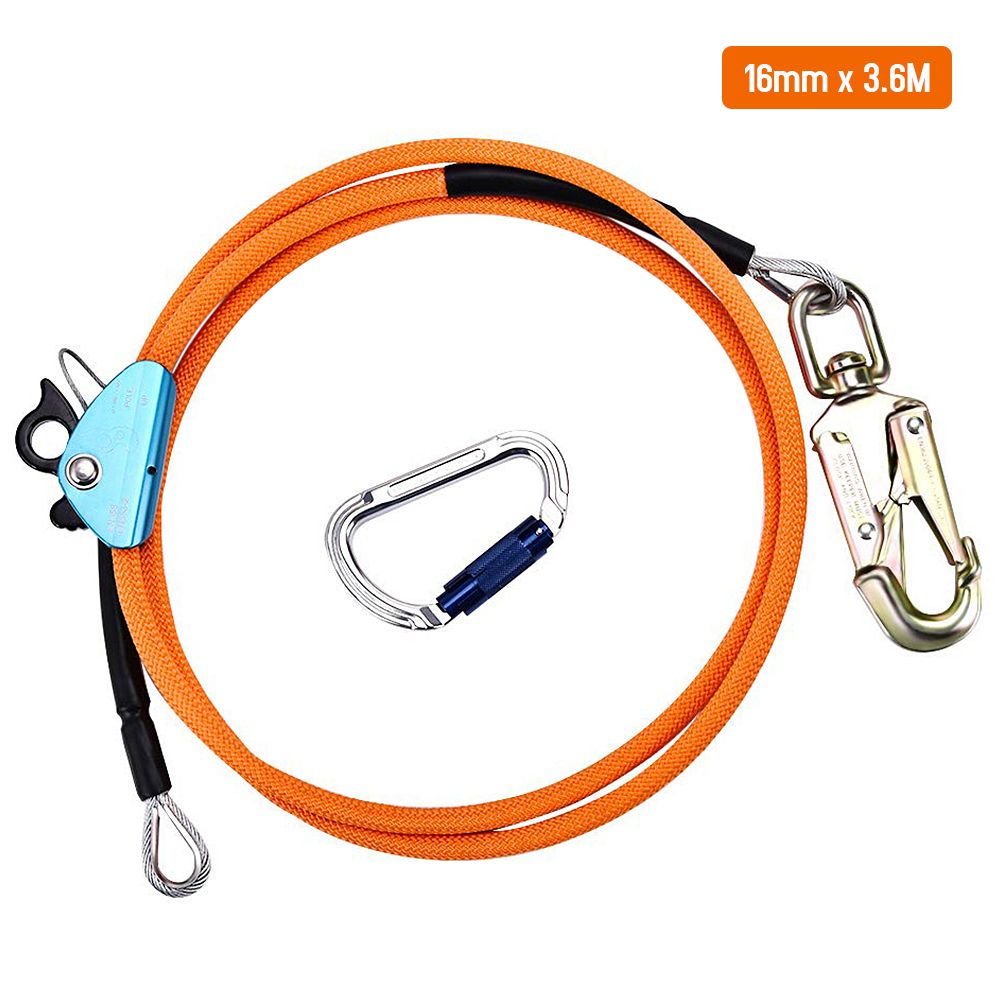 2.4/3/3.6 Meters Outdoor Climbing Rope Tear-Resistant Safety
