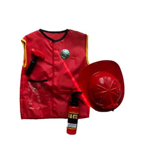 Unisex Fire Costume Set - Red