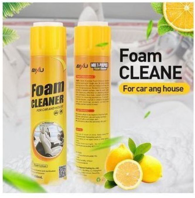 Multi-Purpose Foam Cleaner Spray For Kitchen, Carpet And Car