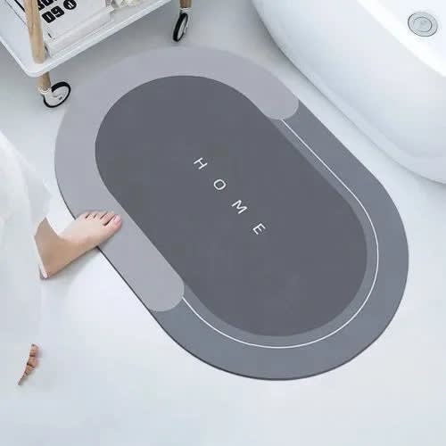 Absorbent Bathroom Door Mat Quick Drying