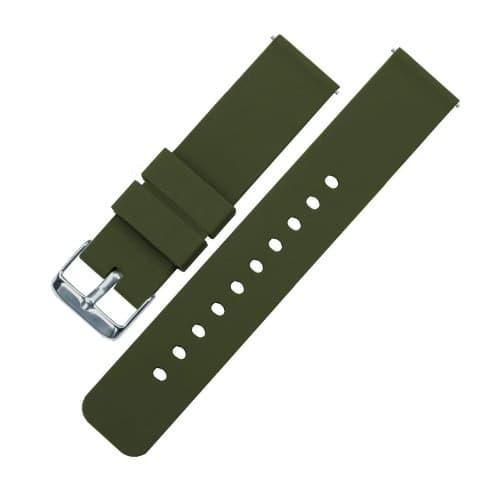 Silicone 20mm Strap For Samsung Watch 4 Classic/ Watch 4 - 40/42mm - Watch 3 -