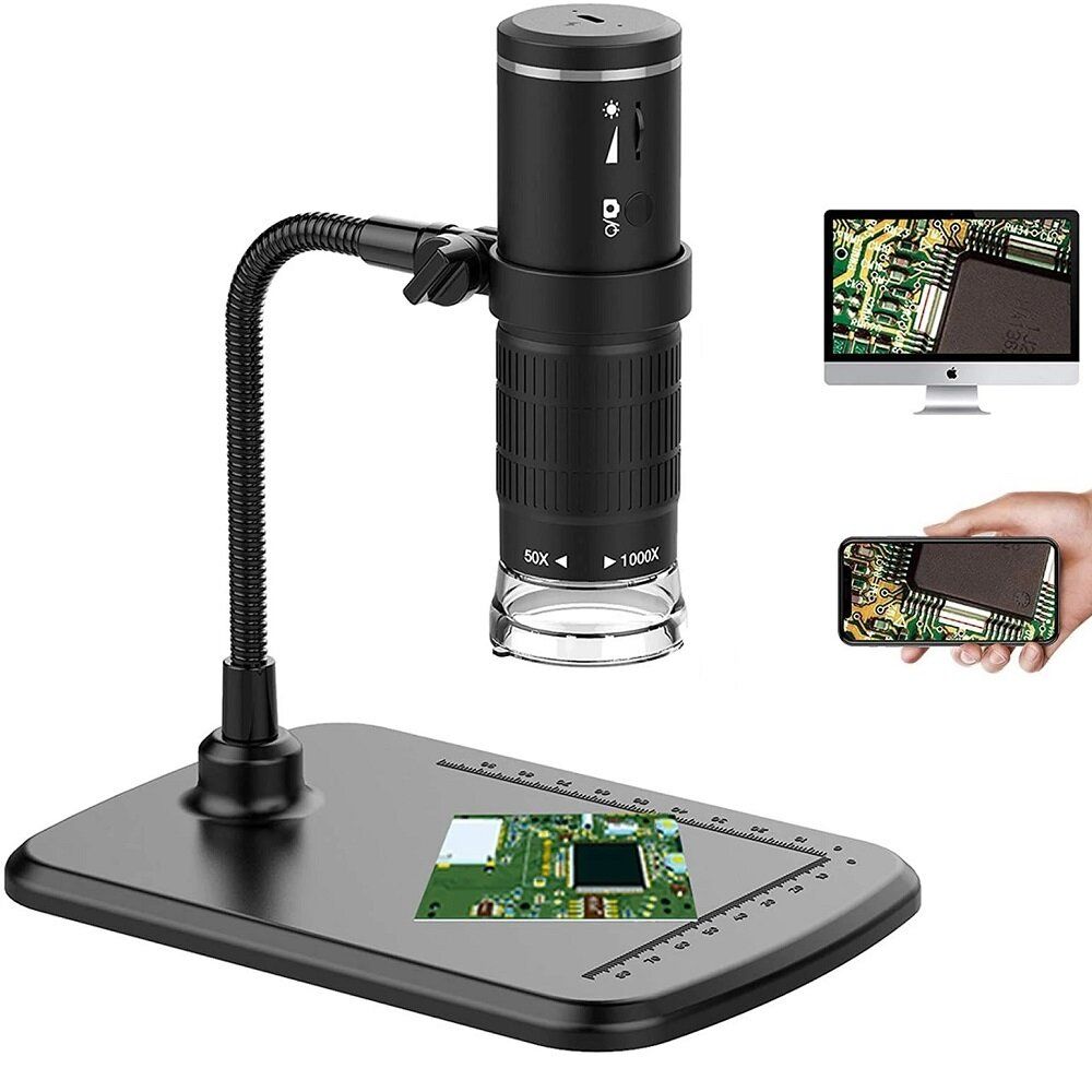 50X-1000X Wireless Digital Microscope Handheld USB HD