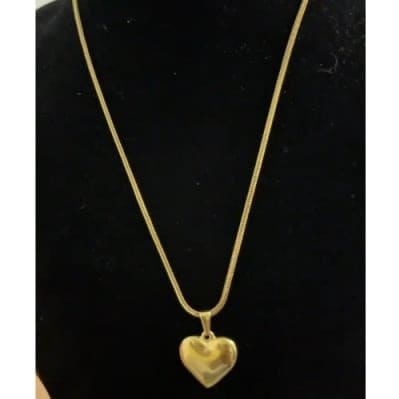 Women's Chain With Love Pendant