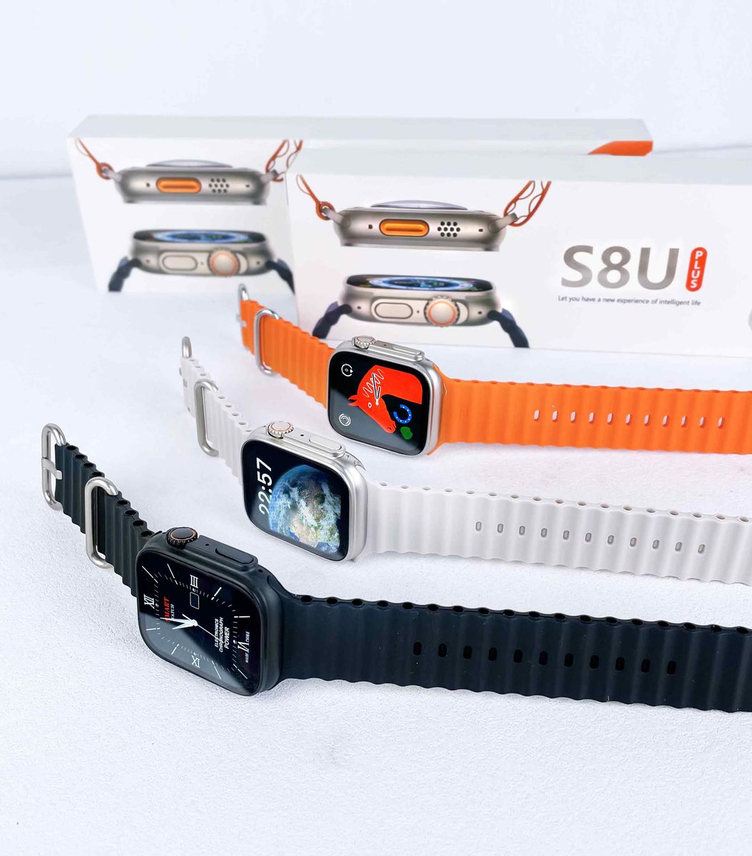 S8 Ultra Plus Smartwatch 2.00" Series 8 Bluetooth Call Wireless Charge Sports Smart Watches