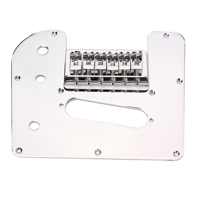Chrome Plated 6 String Electric Lap Steel Guitar Control