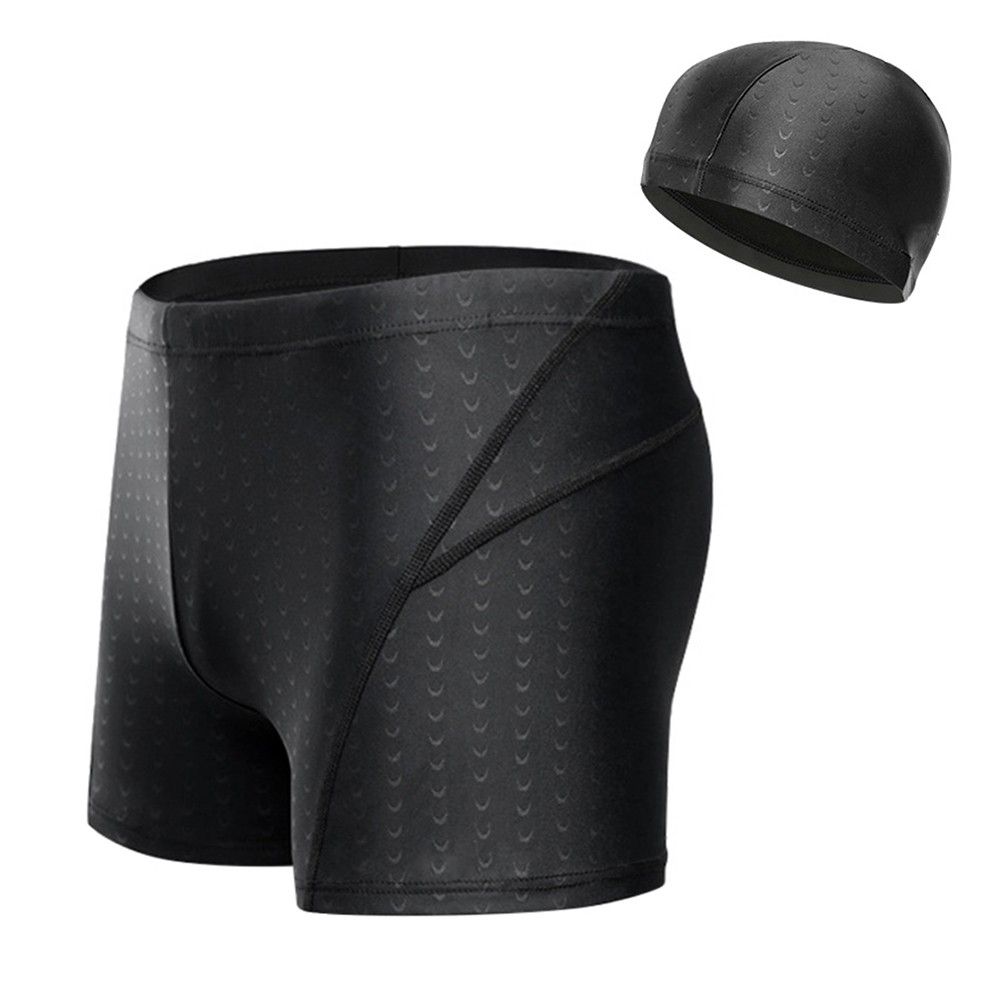 Men Adjustable Drawstring Swim Shorts Board Shorts Swimwear