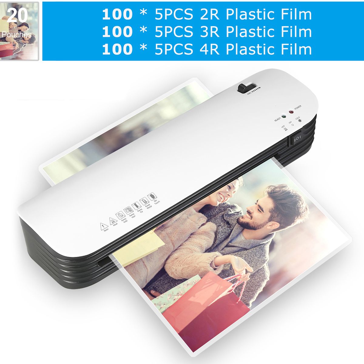 Desktop Thermal Laminator Machine Automatic Photo Document