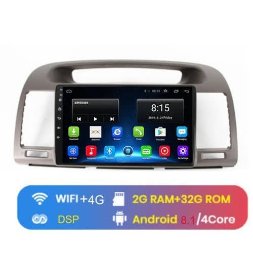 9" Car Android Stereo Radio Player With Camera For Toyota Camry 2002 - 2006
