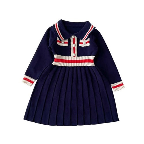 Titaina Girls Dress - Blue