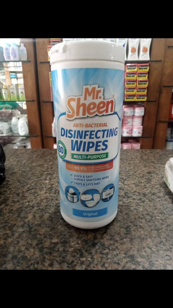 Anti-bacterial Disinfecting Wipes