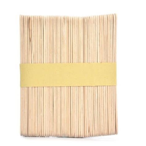 Cytheria 50-piece Wooden Ice Cream Popsicle Stick Beige 160 Millimeter