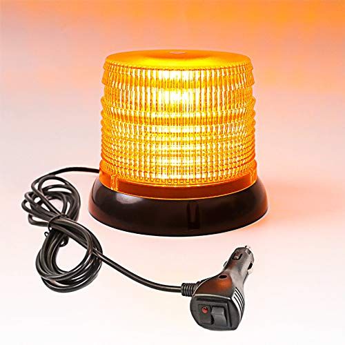 LEJX 72 LEDs 1224 Volt Amber High Intensity Hazard Emergency