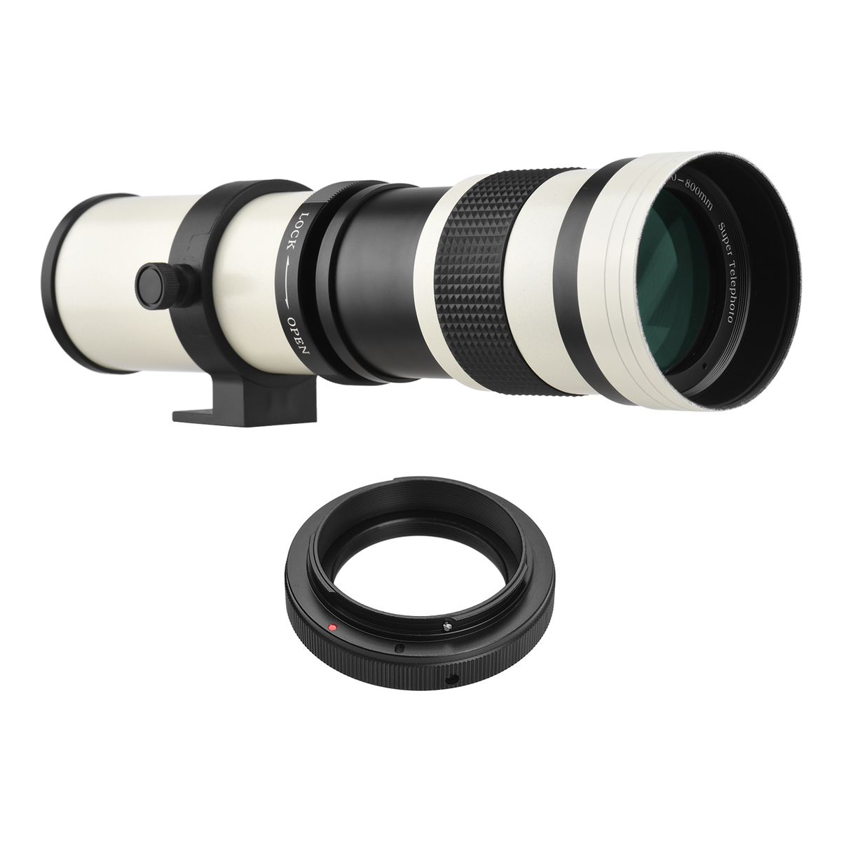 Camera MF Super Telephoto Zoom Lens F/8.3-16 420-800mm T