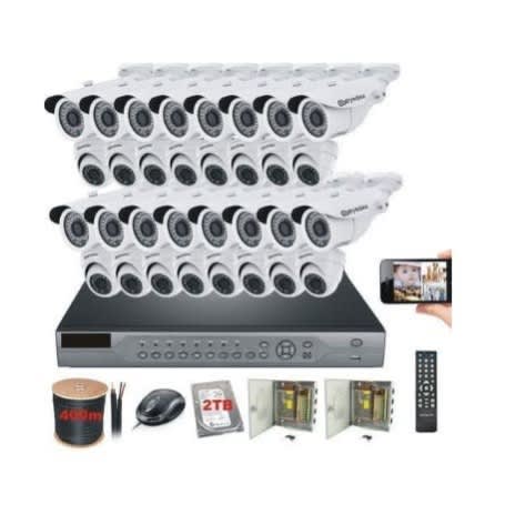 Sky VisionV Cctv 32 Channel Cctv Camera - 16 Indoor 16 Outdoor