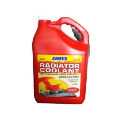 Abro Radiator Coolant - Red - 1 US Galon - 4L