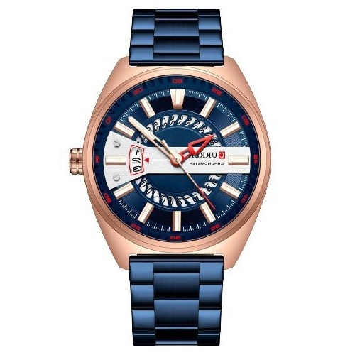 Men Stainless Steel  Watch - Blue