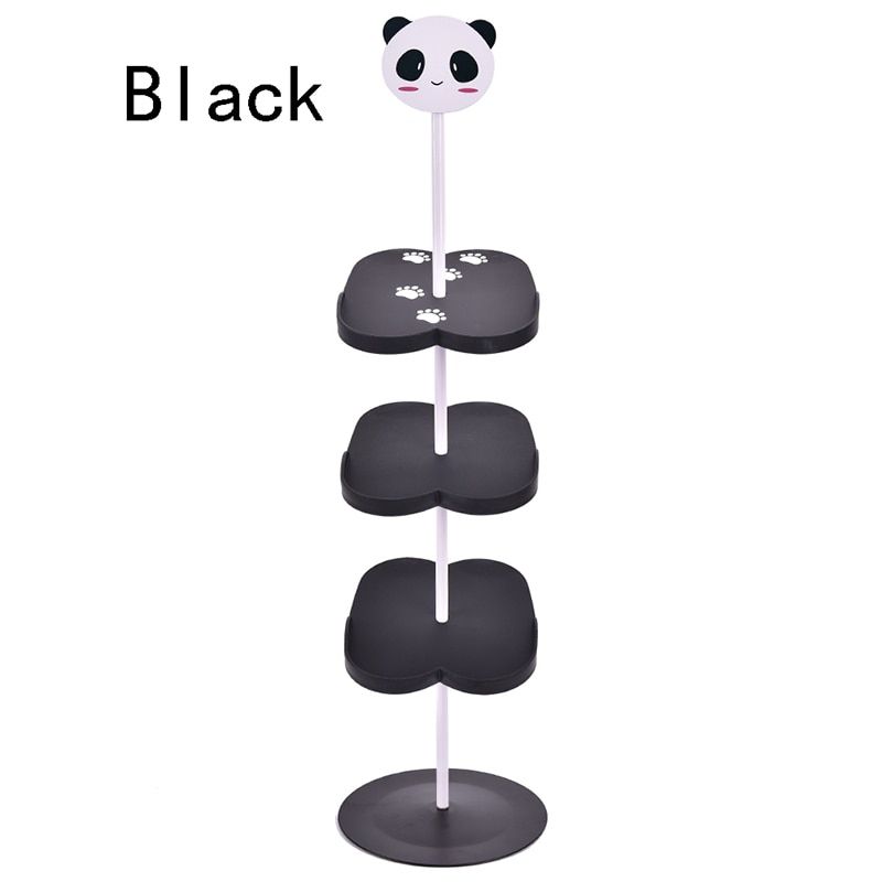 Cute 1Pc Capacity Cartoon Animal Pattern Shoe Rack Holder Kid Children Stand Storage Home Furniture Save Space Shoe Rack