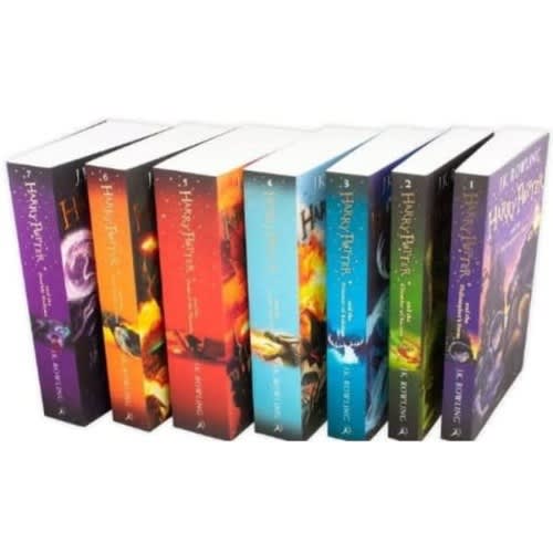 HARRY POTTER Complete Series, Book 1 - 7 (A Set of 7 Books)