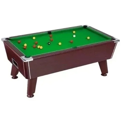 Marble Slate Coin Snooker Table - 7ft