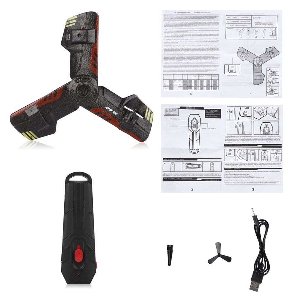 2.4G UFO Boomerang    Reative Mini   Remote  Ontrol Toy-mix Color