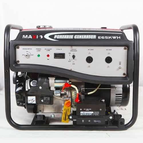 Generator 8.1kva / 6.5kw - Key + Wheels & Handle