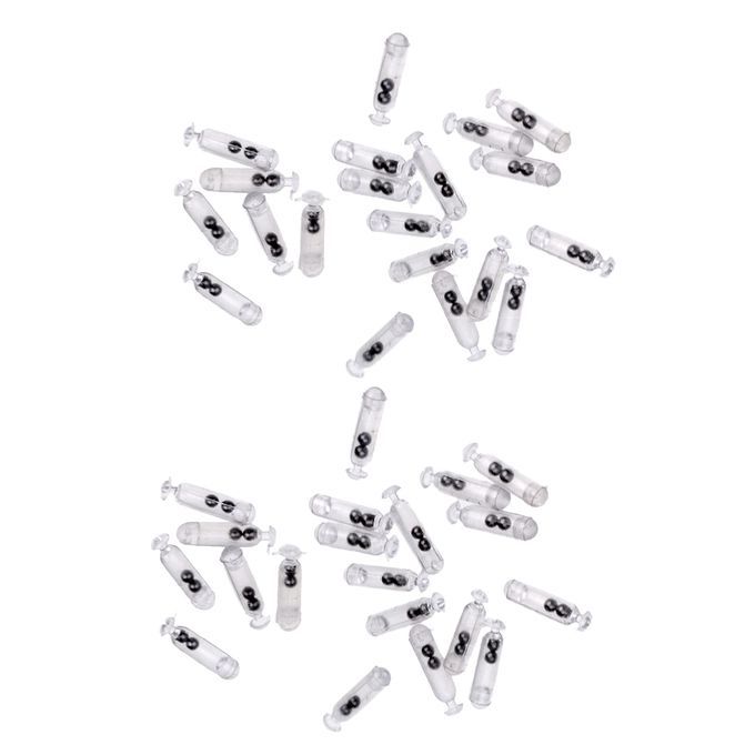 40pcs   Rattles Insert Tube Rattle Shake Attract Sound Bar