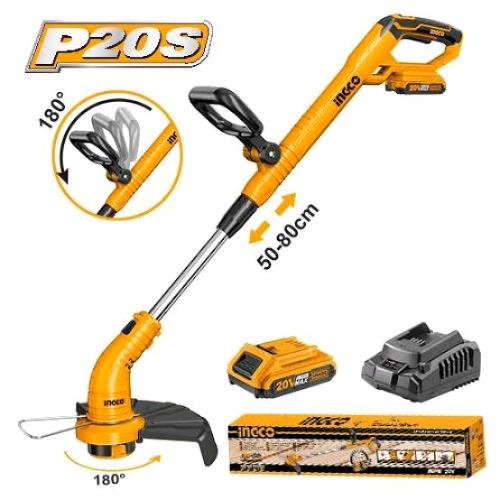 Ingco Cordless Brushcutter Or Trimmer - 20v