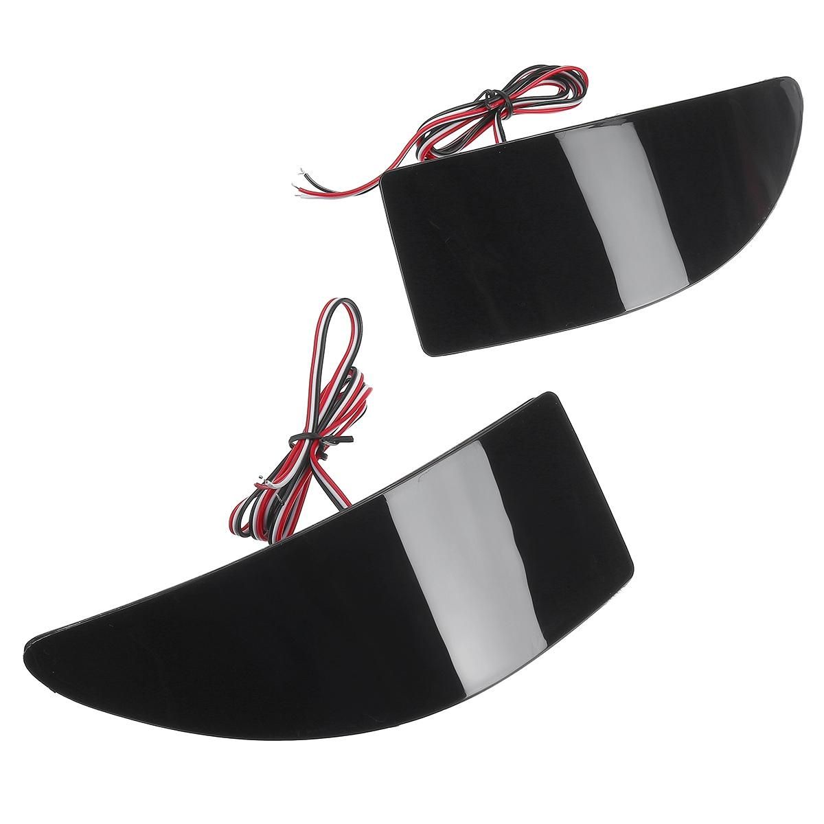 1 Pair Smoked Rear Bumper Reflector Light for Lexus IS250