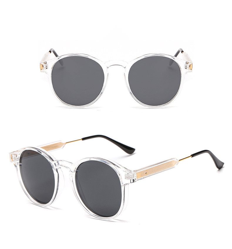 Transparent Design Luxury Fashion Unisex Sunglasses