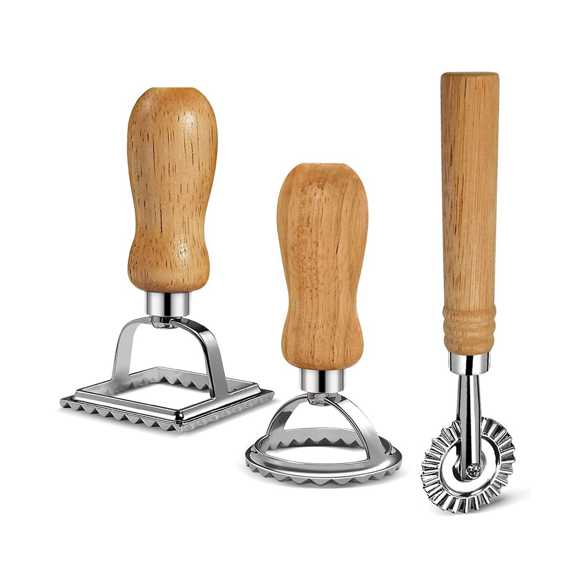 Ravioli Pasta  Set, Ravioli Stamp Maker with Wooden