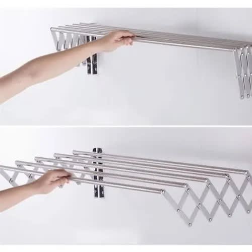 Retractable Clothes Drying Rack